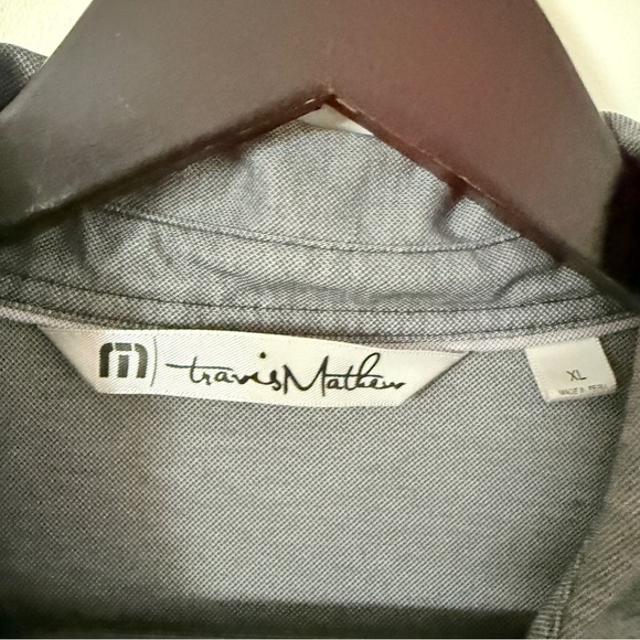 Travis Mathew Gray Polo Golf Shirt - Picture 4 of 4